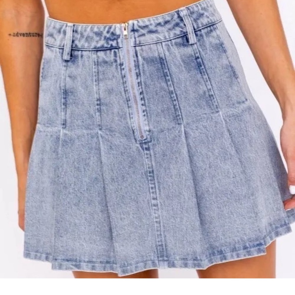 Denim skirt